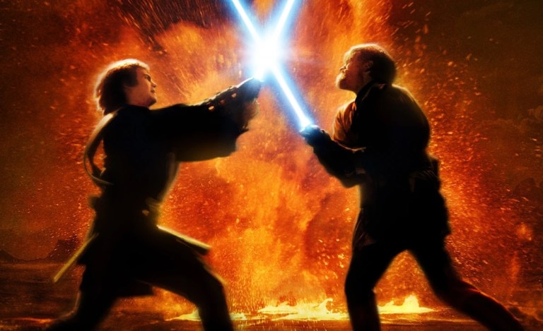 Revenge of the Sith -lightsaber duel